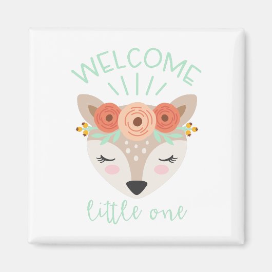 Willkommen Kleines Magnet (Vorne)