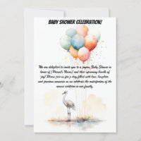 Willkommen, kleines Wunder! - Baby Shower Party In