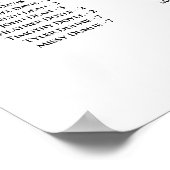 Willkommen Lavender Rose Alphabetisches Seekarten Poster (Ecke)