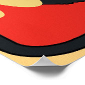 Willkommen, Mardi Gras, New Orleans, Chat Noir, Poster (Ecke)