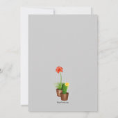 Willkommen Mat Housewarming Party Einladung (Rückseite)