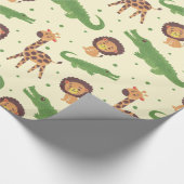 Willkommen nach Afrika Geschenkpapier (Ecke)