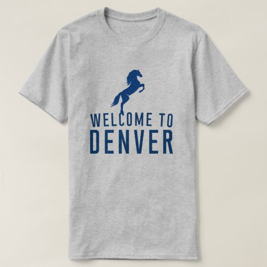 Willkommen nach Denver - Dämon-PferdeT - Shirt (Design vorne)