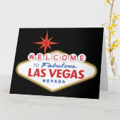 Willkommen nach fabelhaftes Las Vegas, Nevada Karte (Gelbe Blume)