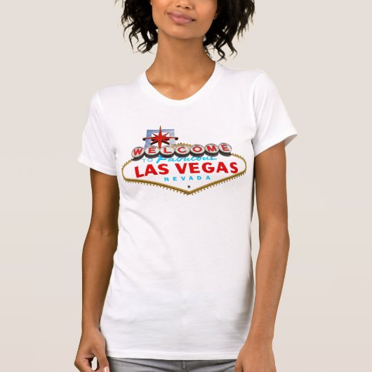 Willkommen nach fabelhaftes Las Vegas, Nevada T-Shirt (Vorderseite)