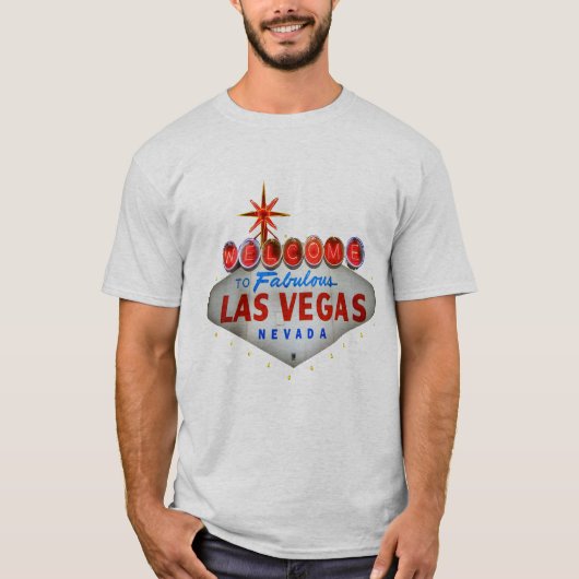 Willkommen nach fabelhaftes Las Vegas, Nevada T - T-Shirt (Vorderseite)