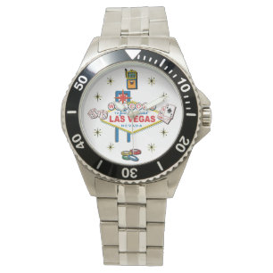 Willkommen nach Las Vegas, das Uhr spielt