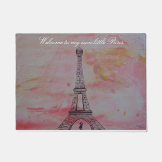 Willkommen nach mein eigenes kleines Paris Fußmatte