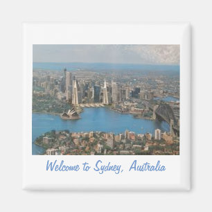 Willkommen nach Sydney, Australien Magnet