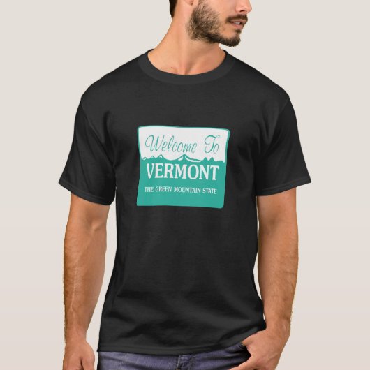 Willkommen nach Vermont - USA T-Shirt (Vorderseite)