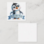 Willkommen Neue Baby-Card Mitteilungskarte (Vorne/Hinten)