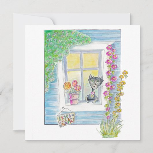 Willkommen - Neue Zuhause, Neue Katze - was immer  (Vorderseite)