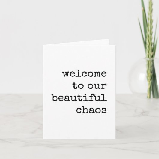 Willkommen neuer Mitarbeiter, Team Card Karte (Vorderseite)