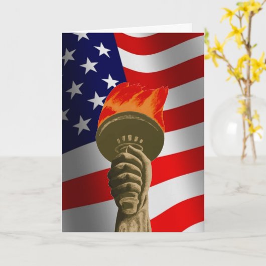 Willkommen Neuer US-Bürger Karte (Gelbe Blume)