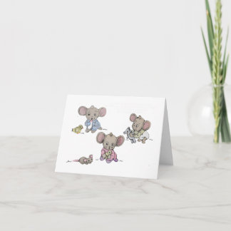 Willkommen neues Baby Karte