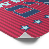 Willkommen Poster (Ecke)