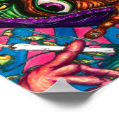 Willkommen Poster (Ecke)