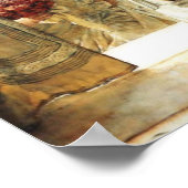 Willkommen Poster (Ecke)