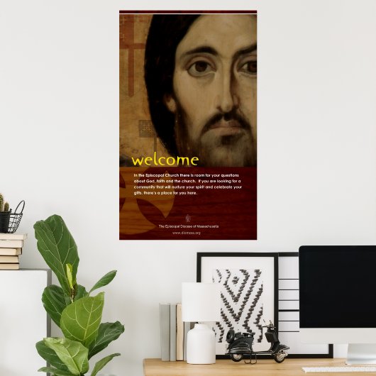 willkommen poster (Heimbüro)