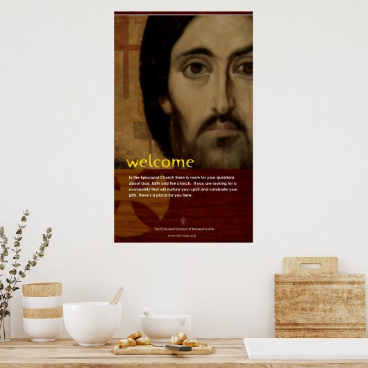 willkommen poster (Küche)