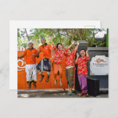 Willkommen! Postkarte (Vorne/Hinten)