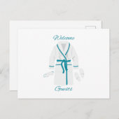 Willkommen Postkarte (Vorne/Hinten)