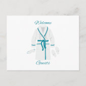 Willkommen Postkarte (Vorderseite)