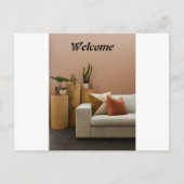 Willkommen Postkarte (Vorderseite)