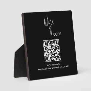 Willkommen QR-Code-Scan zum Verbinden mit WLAN Fotoplatte