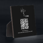 Willkommen QR-Code-Scan zur Verbindung von WiFi Fotoplatte<br><div class="desc">Willkommen QR-Code-Scan zur Verbindung von Wifi-Tabletop-Plaque mit Easel</div>