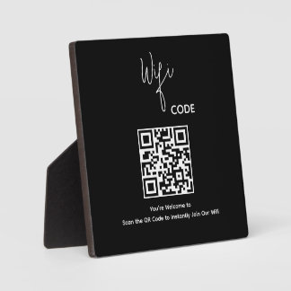 Willkommen QR-Code-Scan zur Verbindung von WiFi Fotoplatte