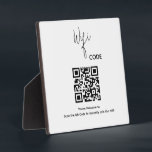 Willkommen QR-Code-Scan zur Verbindung von WiFi Fotoplatte<br><div class="desc">Willkommen QR-Code-Scan zur Verbindung von Wifi-Tabletop-Plaque mit Easel</div>