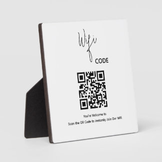 Willkommen QR-Code-Scan zur Verbindung von WiFi Fotoplatte