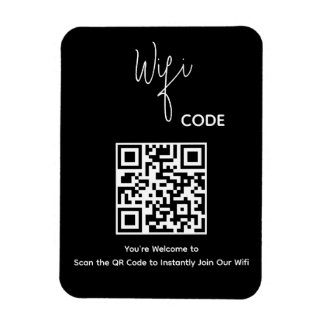 Willkommen QR-Code-Scan zur Verbindung von WiFi Magnet