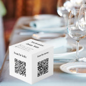 Willkommen QR-Codes Info Hotel Restaurant Markenze Würfel