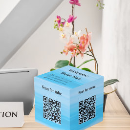 Willkommen QR Codes Info Hotel Restaurant Strand Würfel