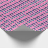 Willkommen Ramadan Bold Vector Palm Muster Geschenkpapier (Ecke)