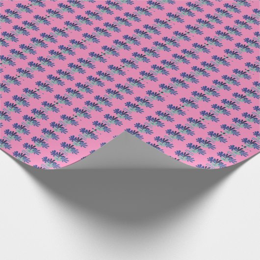 Willkommen Ramadan Bold Vector Palm Muster Geschenkpapier (Ecke)