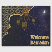 Willkommen Ramadan: Islamisches Design Geschenkpapier (Flach)