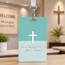 Willkommen Saum Diakon der Vertikalen Christlichen Ausweis