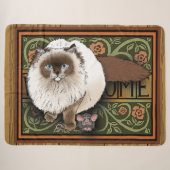 Willkommen Siamese Cat Mouse Sherpadecke (Vorderseite (Horizontal))