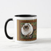 Willkommen Siamese Cat Mouse Tasse (Links)