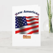 Willkommen Sie im Jahr 2022 New American Citizen Karte (Vorderseite)