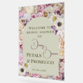 Willkommen Sign Honey Floral Arch Summer Bridal Sh Acrylschild (Winkel)