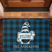 Willkommen Skandinavier Gnome Personalisiert Fußmatte