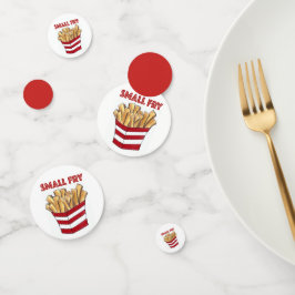 Willkommen Small Fry French Fries New Baby Dusche Konfetti