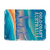 Willkommen Sommer - Beach Outfits - Goldene Küste  Magnet (Horizontal)