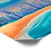 Willkommen Sommer - Beach Outfits - Goldene Küste Poster (Ecke)