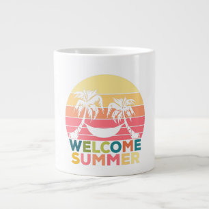 WILLKOMMEN SOMMER Jumbo-Tasse