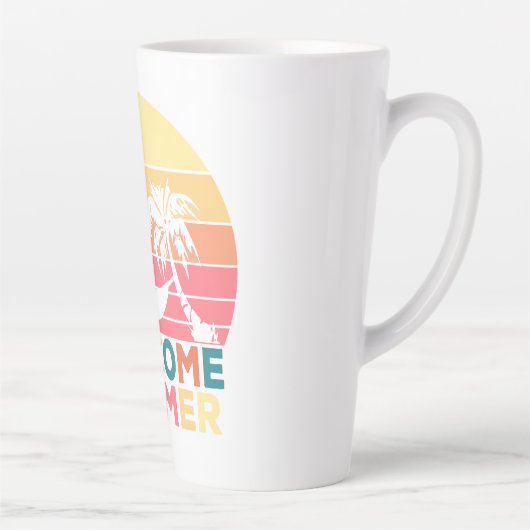 WILLKOMMEN SOMMER MILCHTASSE (Rechts)